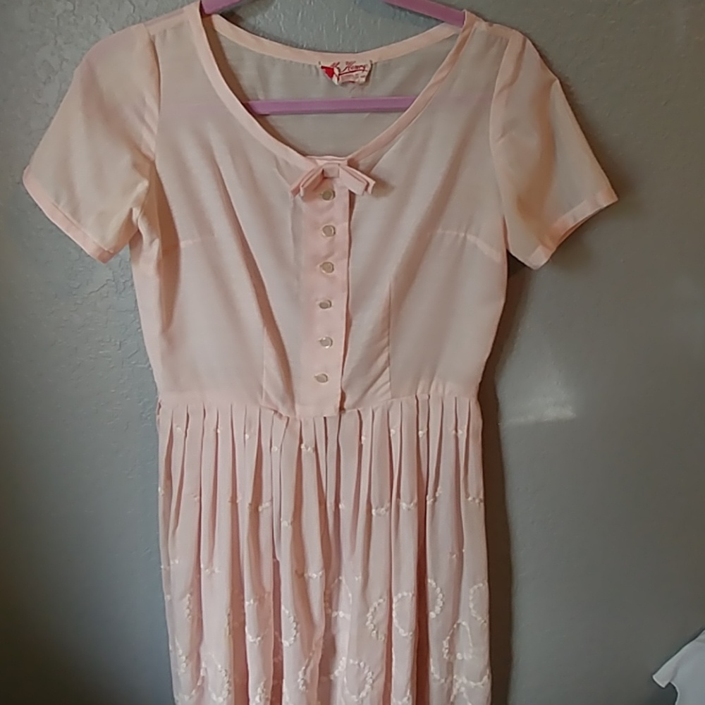 Vintage Silk 1950s Dress